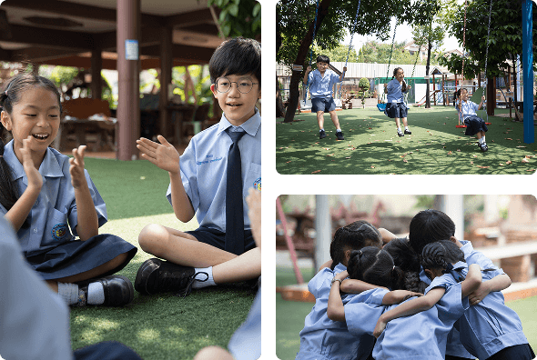 สนามเด็กเล่น และห้องเด็กเล่นสำหรับปล่อยพลัง